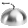 thumbnail image 4 of Raindrops Protective Dish Cover Steak Cover Silver Stainless Steel Oilproof Kitchen Use 1Pack, 4 of 8