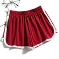 thumbnail image 5 of Women Sports Shorts Summer Shorts Casual Lady Elastic Waist Correndo Short Pants, 5 of 11