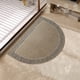 thumbnail image 4 of Alfombras de baño, alfombras para sala de estar, alfombra antideslizante con diseños texturizados semicirculares, alfombra cortada a medida, alfombra de entrada absorbente y duradera para el hogar, el, 4 of 6