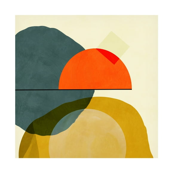 Trademark Fine Art Ana Rut Bre Mid Painted2 Canvas Wall Art