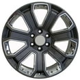 thumbnail image 2 of 22" Replica Wheel CV93 Fits Silverado Rim 22x9 Gunmetal Wheel, 2 of 5