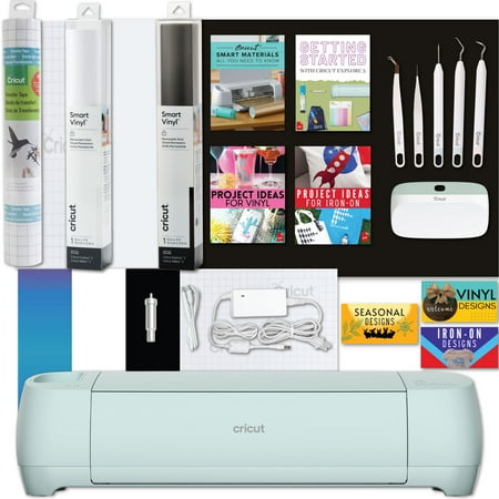 Cricut Explore 3 Machine with Black and White Vinyl and Tool Set Bundle