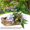 thumbnail image 4 of Artificial Driftwood Succulent Planter, Exquisite Workmanship Faux Wood Resin Succulent Planter  For Desktop For Coffee Table, 4 of 8
