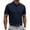111#Blue, variant on Mens Waffle Knit Polo Shirt Short Sleeve Button Down Pocket Top Casual Summer Golf Tee for Men Lightweight Breathable Fit Blue M