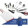 Wealers 11pc Camping Utensils Set Travel Essentials Hiking Accessories