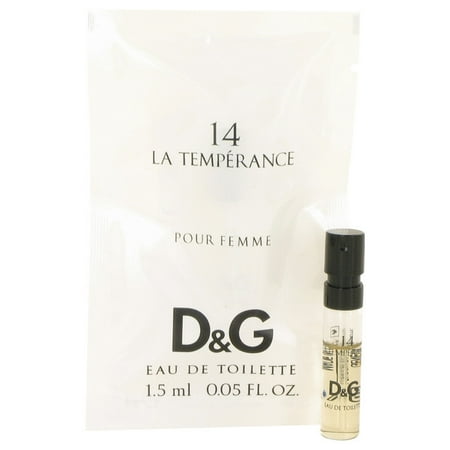 Womens Sampler - La Temperance 14 by Dolce & Gabbana Vial (Sample) .05 oz for Women