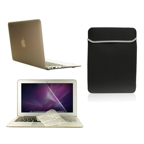HD Ultra-Clear High Definition LCD Screen Guard Compatible with Apple MacBook Air 11 Model: A1370 and A1465 Glossy Clear TOP CASE