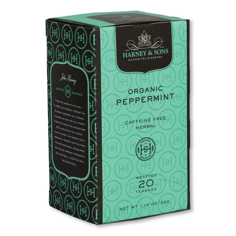Harney & Sons Organic Peppermint Premium Tea HSF00952