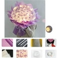 thumbnail image 3 of Butterfly Flower Bouquets with LED String Lights,DIY Butterfly Bouquet Kit,Flower Bouquet Wrapping Accessories Gift for Mother's Day Wedding Birthday Party, 3 of 6