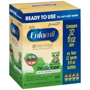 Enfamil? ProSobee® Soy Ready to Use Infant Formula 4-8 fl. oz. Bottles