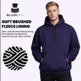 thumbnail image 7 of SOCKS'NBULK Mens Wholesale Hoodie Sweatshirts, Cotton Blend, Bulk Adults Hoodies Sweatshirt, 7 of 7