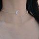 thumbnail image 5 of Elegante colr de abierta de cristal para mujeres y niñas Colgante Gótico Espumoso Joyería de moda de Zulema gargantilla collar, 5 of 8