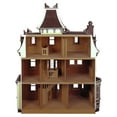 thumbnail image 2 of Greenleaf The Beacon Hill Wood Brown Dollhouse, 2 of 5