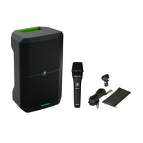 Mackie Thump GO 8" Portable Battery-Powered Loudspeaker Free Mackie Microphone EM89D