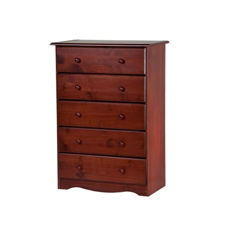 100 Solid Wood 5 Drawer Chest 53102 By Palace Imports Mahogany