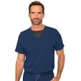 thumbnail image 3 of MED COUTURE Men Cadence One Pocket Top, Color: Navy, Size: 2XL (7478-NAVY-2XL), 3 of 5