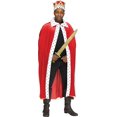 thumbnail image 1 of Ensemble Cape et Couronne Roi Rouge Adulte, 1 of 1