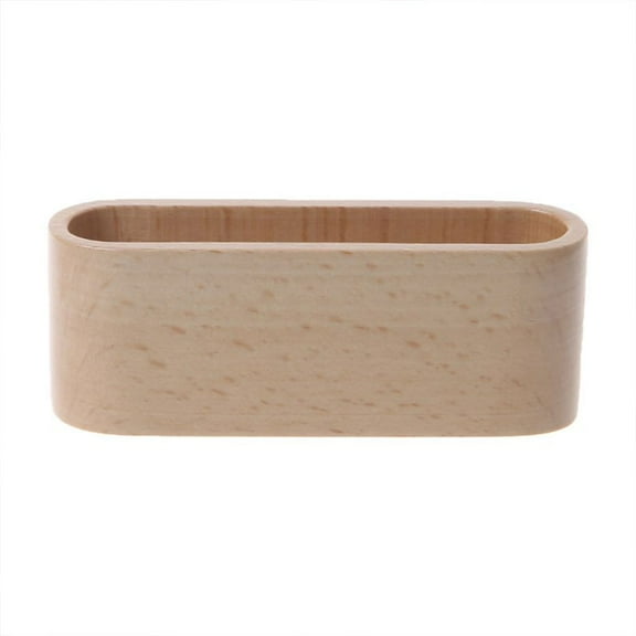 SagaSave Wooden Business Card Holder Display Home Office Use