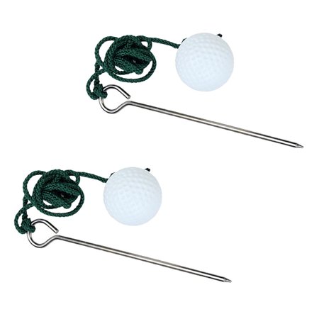 2x THE ROPE GOLF BALL TRAINING PRACTICE AID IMPROVE SHOTS