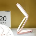 thumbnail image 1 of Fiudx Lámpara de Escritorio Led, Diseño de Enchufe Plegable, Ajuste de Temperatura de Color de 3 Niveles, Atenuación Continua, Protección Contra La Luz Azul, Protección Visual, Compacta y Portátil, I, 1 of 7