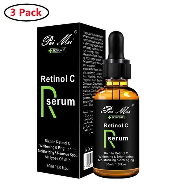 3 Pack Retinol Serum for FaceRetinol Delivery System with Vitamin C