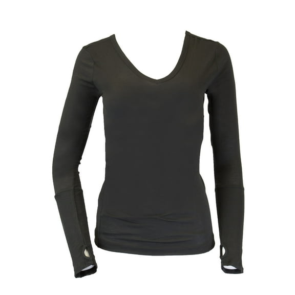 Grey State Women's V Front Back Tee, Slate Grey, Large