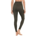 thumbnail image 3 of Miraclesuit Womens Tummy-Control Athleisure Leggings, Green, Size Large, 3 of 3