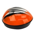 thumbnail image 2 of Casco de bicicleta para niños con amortiguación de impactos y forro de espuma ajustable, color naranja, 2 of 14