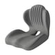 thumbnail image 2 of Cojín para silla de oficina con soporte lumbar, cómodo cojín de espuma viscoelástica para asiento y respaldo, almohadilla para silla de juego de coche Gris, 2 of 8