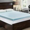 thumbnail image 2 of Rio Home Fashions LoftWorks 3 inch Jelly-Soft Cool Gel Memory Foam Topper with Ventilation and Extra Soft Pressure Relief (T Blue King, 2 of 2