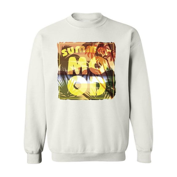 Summer Mood Design Sweatshirt Men -Image by Shutterstock, Male 3X-Large