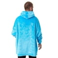 thumbnail image 2 of Sesame Street  Adult Cookie Monster Blanket Hoodie, 2 of 2