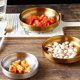 thumbnail image 4 of 4pcs tazones de doble plataforma kimchi cuencos de acero inoxidable cuencos de condimento salsa cuencos, 4 of 6