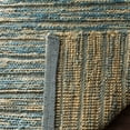 thumbnail image 4 of SAFAVIEH Organic Eleanora Overdyed Braided Jute Area Rug, Blue/Natural, 5' x 8', 4 of 6