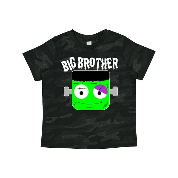Inktastic Big Brother Halloween Green Monster Boys Toddler T-Shirt