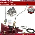 thumbnail image 1 of American Shifter  4L60E Shifter Kit Chrome 23 in. Swan E Brake Cable Clamp Trim Kit for F5EE2, 1 of 1