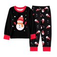 thumbnail image 4 of DHFJKG Boys 2 Piece Outfits Home Clothes Set Casual Long Sleeve Round Neck Print Top Bottoms Kids 3-13 Years Cozy Outfit, 4 of 4