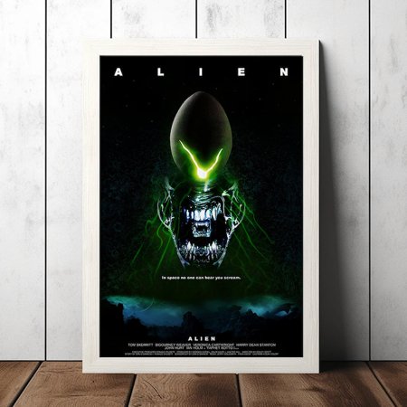 Alien (1979) Classic Movie Poster - Film Fan Collectibles - Vintage Movie Poster - Home Decor - Wall Art