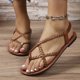 thumbnail image 5 of WILLBEST Sandalias De Playa Para Mujer, Sandalias De Playa Con Tiras, Zapatos Planos, 5 of 7