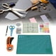 thumbnail image 4 of M Buder Juego de Cortador Giratorio para Tela con Cuchillas Reemplazables, Tijeras, Cuchillo de Trinchar, Clips y Bolsa de Almacenamiento, Herramienta de Costura y Patchwork (33 cm / 13 pulgadas), 4 of 9