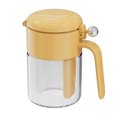 thumbnail image 1 of Round Balls Sealed Spice Bottle Home Use Condiment Dispenser With One-Hand Open Lid And Built-in Spoon, 1 of 6
