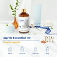 thumbnail image 6 of HIQILI Myrrh Essential Oil for Skin, Face, Diffuser, Add to Perfume, Toothpastes, Candle, Soap-100mL, 6 of 7