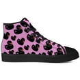 thumbnail image 4 of Aidianart Womens Duck High Top Shoes High Top Canvas Sneakers Size 6.5, 4 of 5