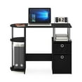 thumbnail image 4 of Pemberly Row Computer/Study Desk with Bin Drawers and Stainless Steel Tubes, 4 of 6