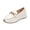 Beige, variant on Willtoo Loafers For Women Slip‑On Chunky Platform Casual Flats Lightweight Non‑Slip Walking Shoes for Daily Wear