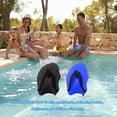 thumbnail image 4 of Paletas de mano para nadar, paletas de Entrenamiento de natación con correas ajustables, paletas de natación de contorno para mujeres, hombres y niños, 4 of 6