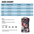 thumbnail image 4 of Disketp Colorful Flower Peacock Sleeveless Tshirts for Men, Muscle Shirts for Men Dry Fit Tank Top-XX-Large, 4 of 5