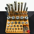 thumbnail image 3 of Caja de herramientas organizadora de escariador de fresa de plástico, embaje de herramientas de accesorios de manicura, soporte de caja CUTICAT Dispensador de brocas, 3 of 8