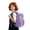 Purple, variant on Weebloom Large School Clear Backpack For Kids Boys Girls Waterproof Transparent Backpack Front Pocket Daypack For Travel Bookbag Middle High School College Black
