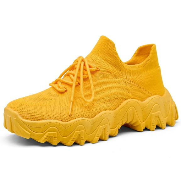 Women breathable knitted sports shoes, lightweight walking shoes, comfortable and casual loafers, suitable for gyms and travel